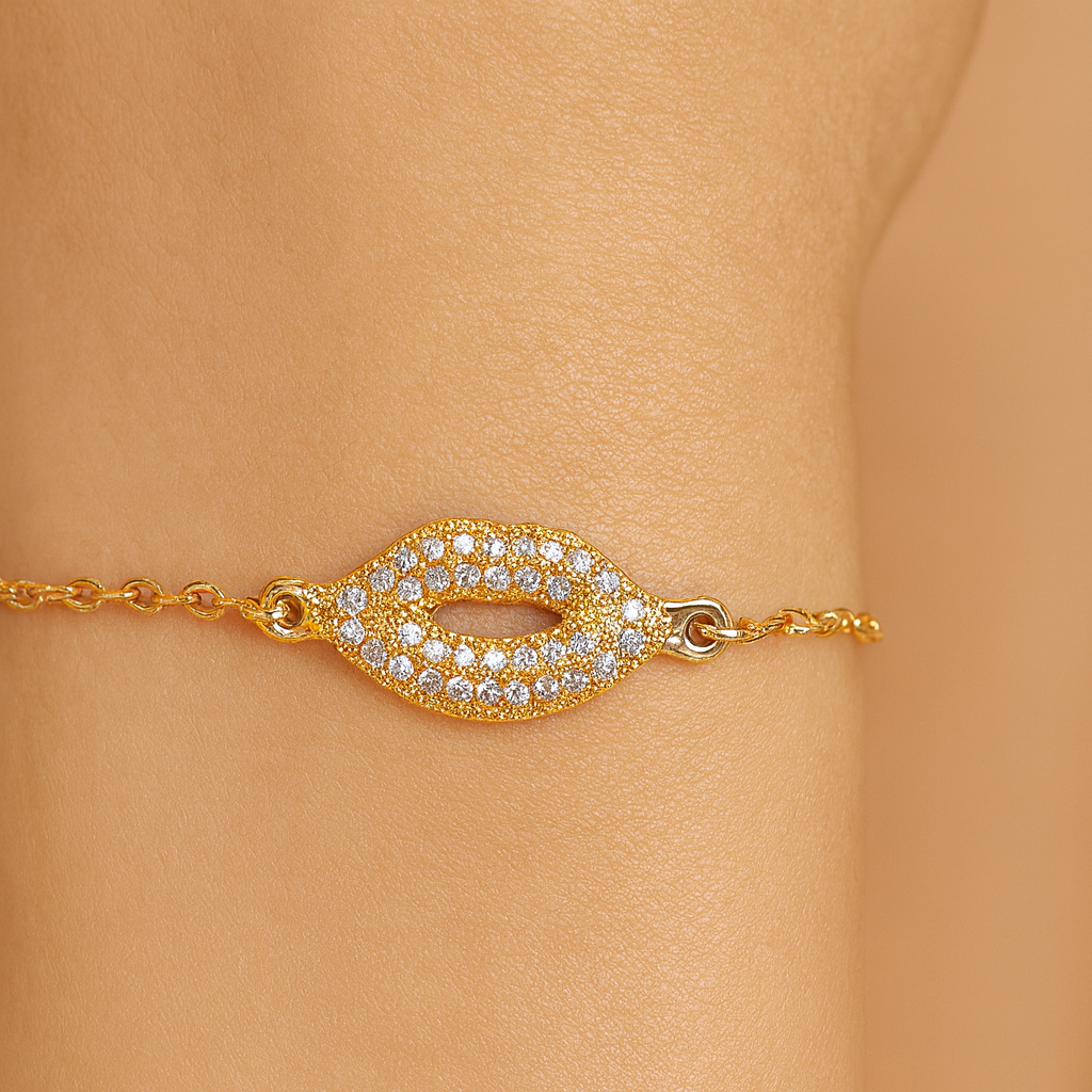 Crystal Kiss Bracelet - PEACORA