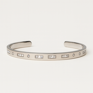 Elegant Radiance Sparkle Bangle - PEACORA