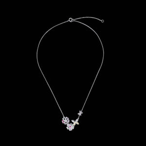 Springtime Beauty Gold Necklace - PEACORA