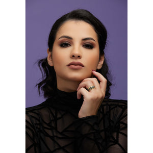 Peacora's Nightfall Beauty Ring - PEACORA