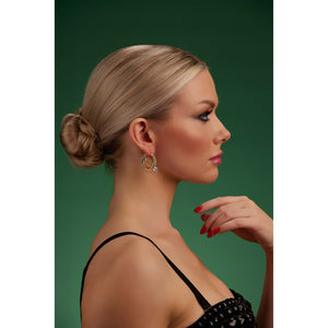 Golden Halo Fusion Hoops - PEACORA