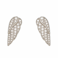 Angelic Diamond Wing Earrings - PEACORA