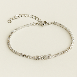 Timeless Sparkle Sterling Silver S925 Bracelet - PEACORA