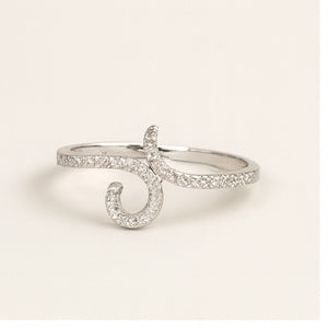 Elegant Swirl Ring - PEACORA