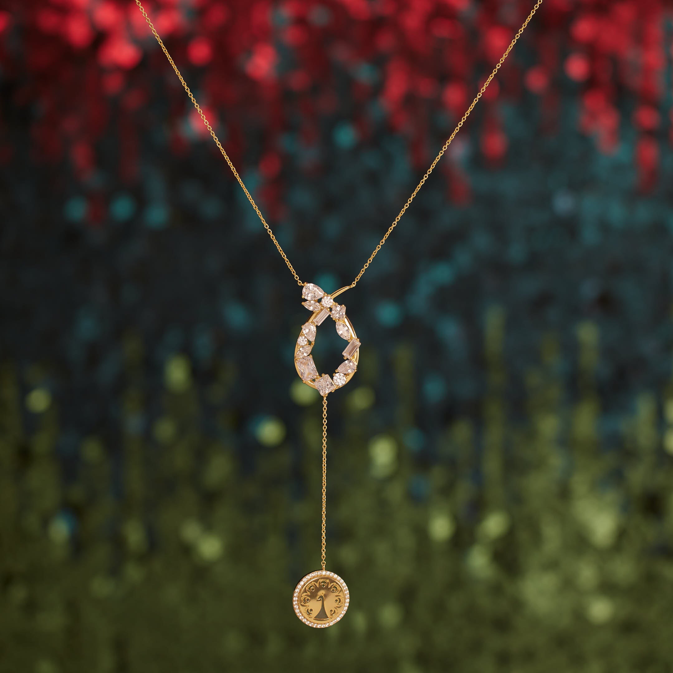 Twinkling Path Necklace