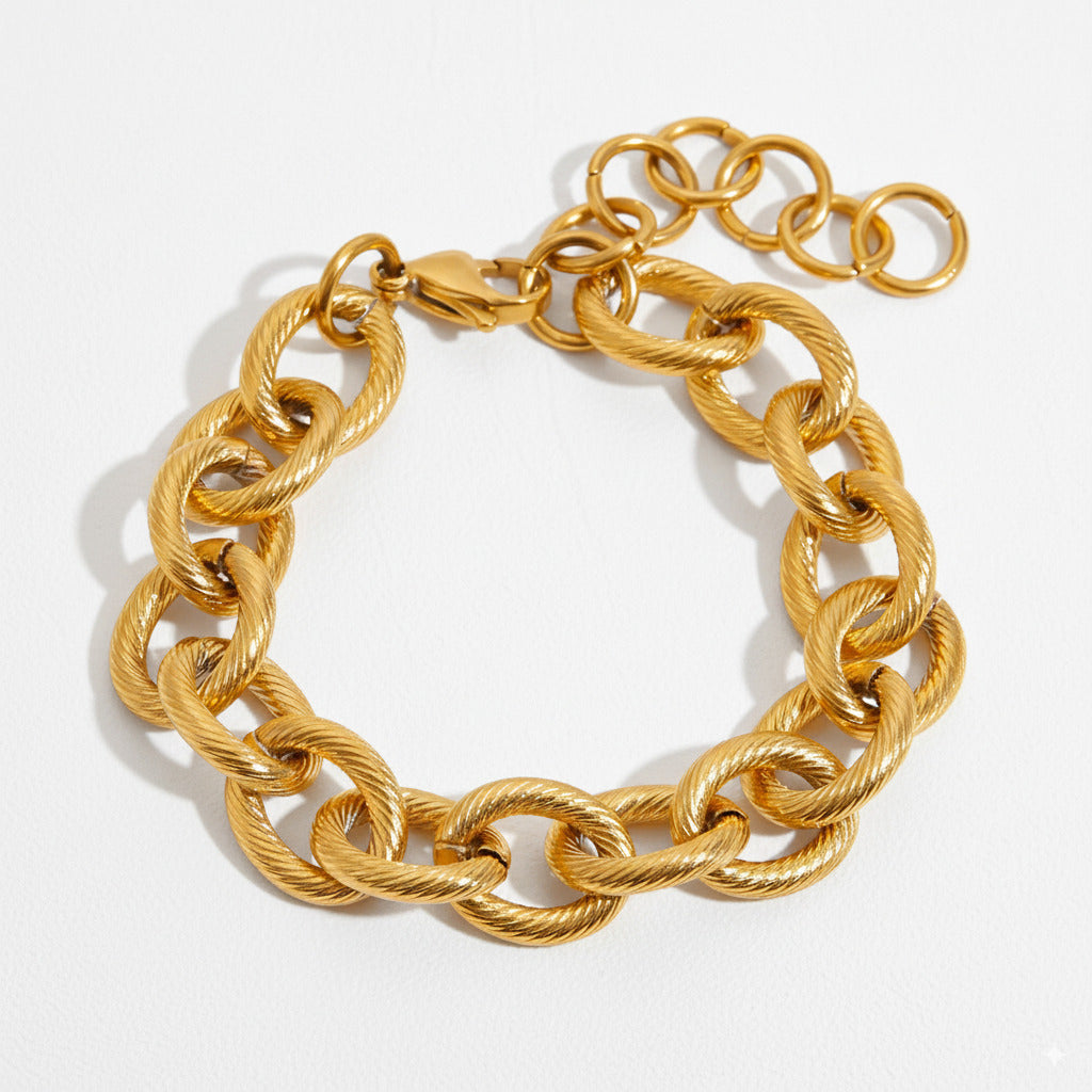Chunky Link Chain Bracelet 