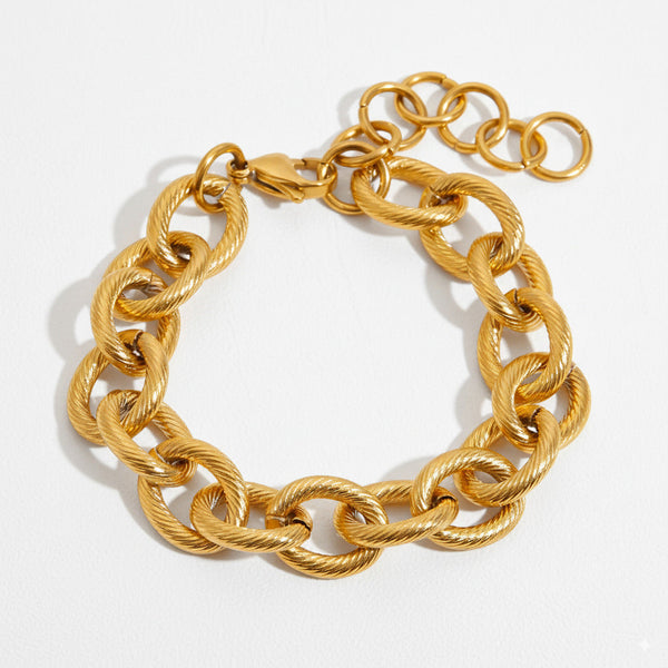 Chunky Link Chain Bracelet 