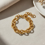 Load image into Gallery viewer, Chunky Link Chain Bracelet 
