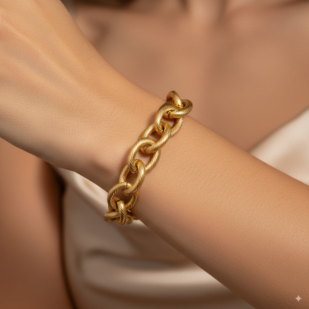 Chunky Link Chain Bracelet 
