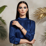 Load image into Gallery viewer, Blue Beaded Bracelet 
