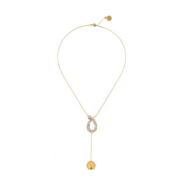 Bold Gamma Fusion Necklace - PEACORA