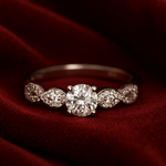 Load image into Gallery viewer, Five-Stone Cluster Accent Ring
