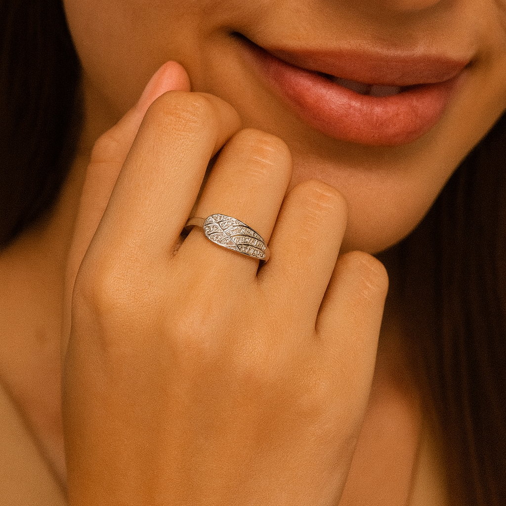 Angel Wing Promise Ring