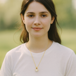 Load image into Gallery viewer, Elegant Gold Pendant Necklace - PEACORA
