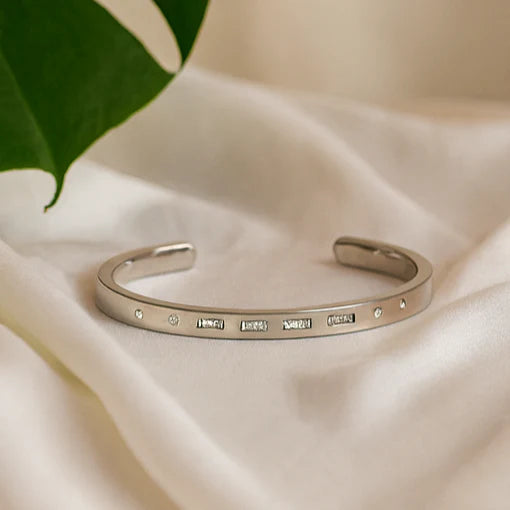 Elegant Radiance Sparkle Bangle - PEACORA
