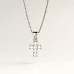 Load image into Gallery viewer, Classic Crystal Cross Pendant Necklace
