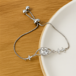Load image into Gallery viewer, Celestial Orbit Moissanite Bracelet - PEACORA
