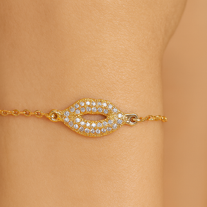 Crystal Kiss Bracelet - PEACORA