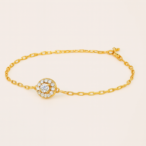 Radiant Halo Bracelet - PEACORA