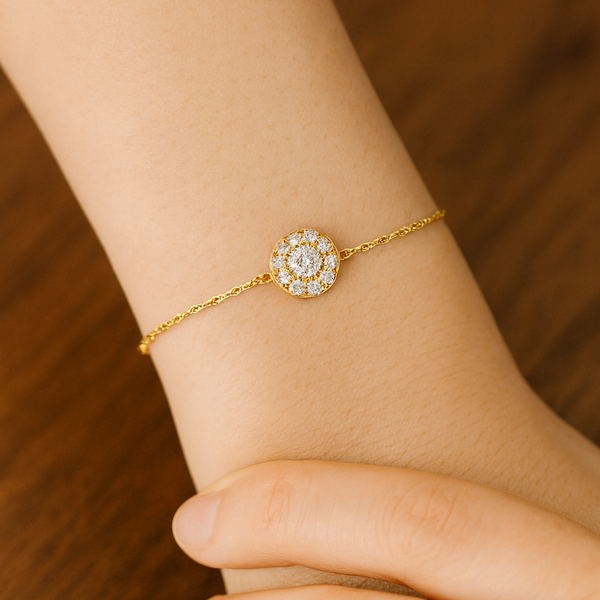 Radiant Halo Bracelet - PEACORA