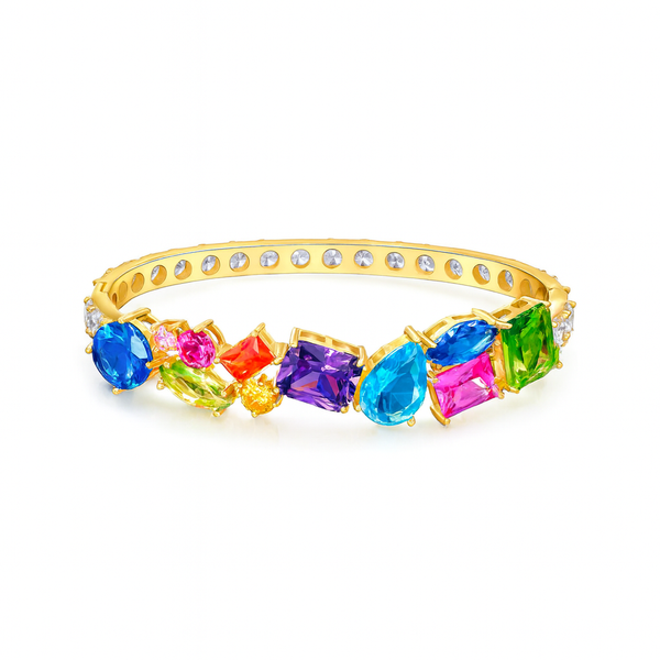 Colorful Spirit Bangle - PEACORA