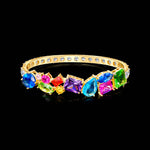 Cargue la imagen en el visor de la galería, Colorful Spirit Bangle - PEACORA
