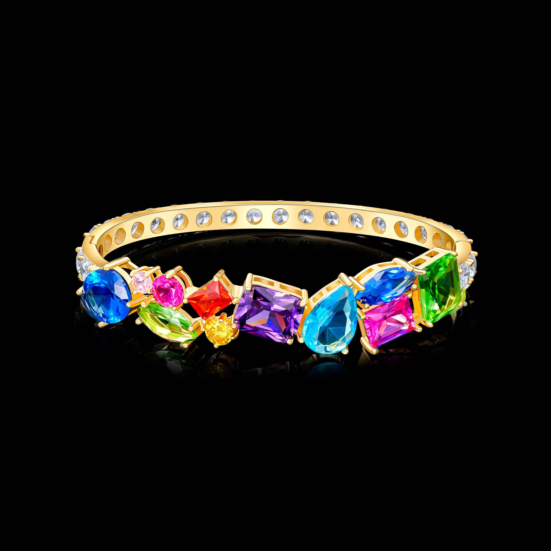 Colorful Spirit Bangle - PEACORA