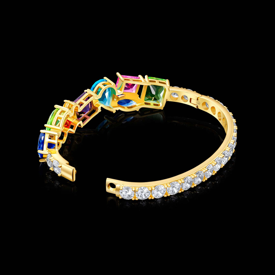 Colorful Spirit Bangle - PEACORA