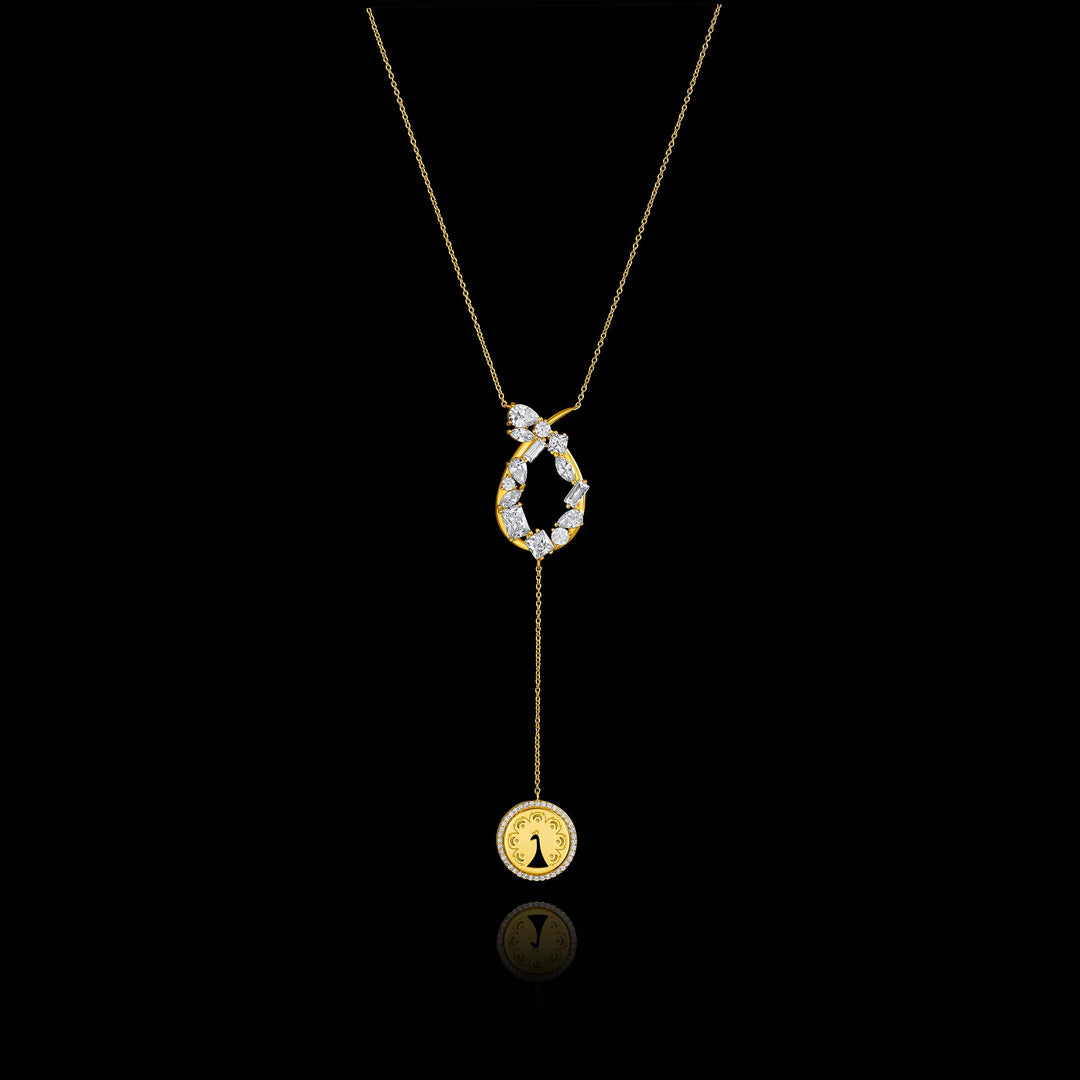 Bold Gamma Fusion Necklace - PEACORA