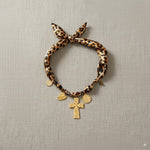 Load image into Gallery viewer, Cross Charm Scarf Necklace 
