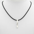 Custom Silver Bar Necklace 