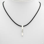 Load image into Gallery viewer, Custom Silver Bar Necklace 
