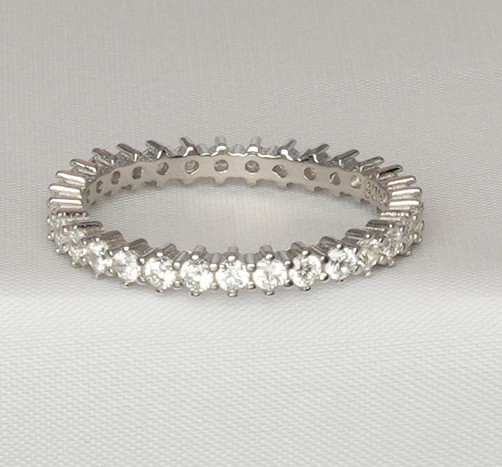 Eternity Crystal Band Ring