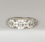 Load image into Gallery viewer, Triple Halo Vintage Ring
