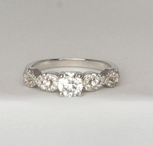 Five-Stone Cluster Accent Ring - PEACORA