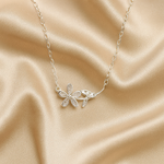 Load image into Gallery viewer, Delicate Floral Pendant Necklace - PEACORA
