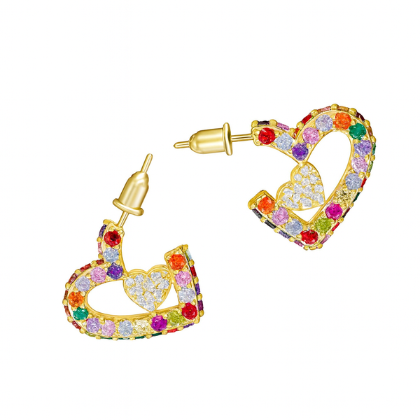Everlasting Affection Hoops - PEACORA