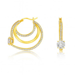 Golden Halo Fusion Hoops - PEACORA