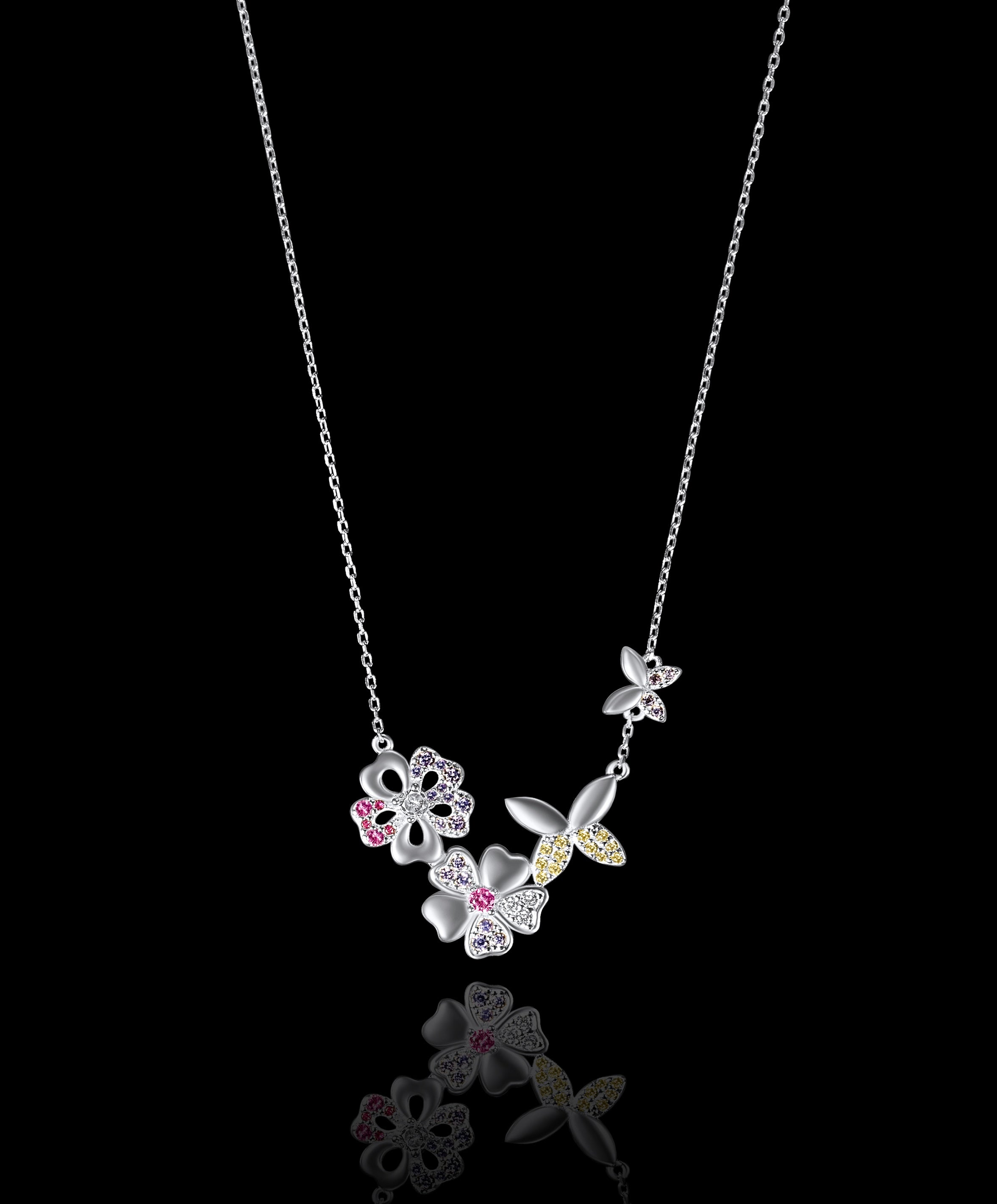 Springtime Beauty Gold Necklace - PEACORA