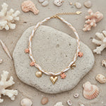 Load image into Gallery viewer, Ocean-Inspired Charm Necklace 
