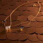 Cargue la imagen en el visor de la galería, Twinkling Path Necklace - PEACORA
