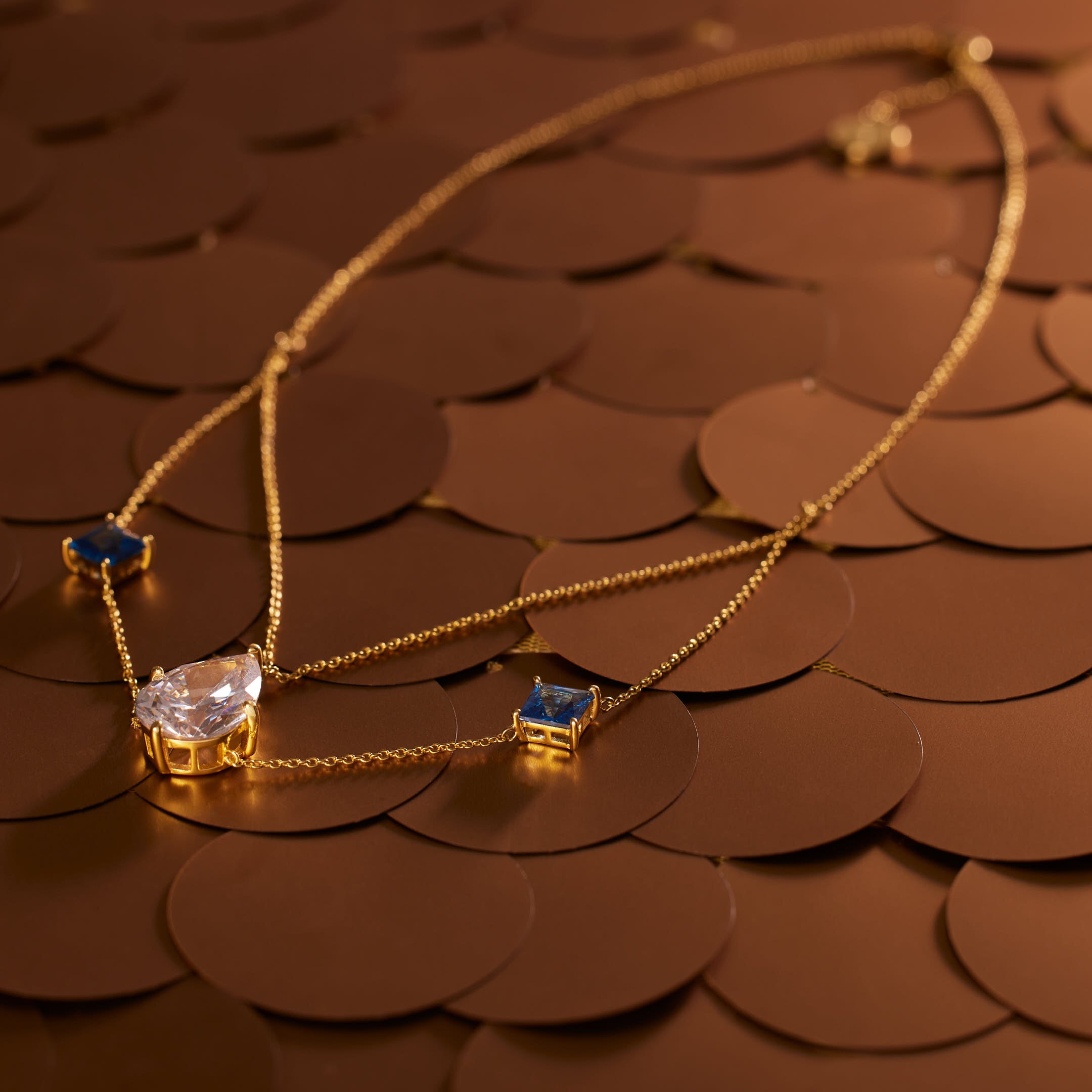 Twinkling Path Necklace - PEACORA