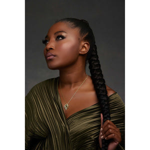 Sprouting Green Gold Necklace - PEACORA