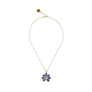 Peacora's Blue Feathered Pendant - PEACORA