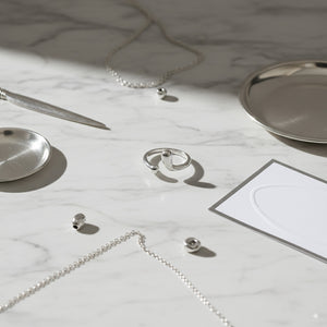 Sculpted Wave Ring – Gold & Silver Finish Stainless Steel - PEACORA