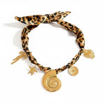 Load image into Gallery viewer, Seashell Charm Scarf Necklace 
