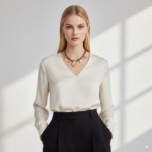 Seashell Charm Scarf Necklace 