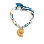 Load image into Gallery viewer, Seashell Pendant Scarf Necklace 
