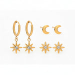 Load image into Gallery viewer, Stainless Steel Earrings Set 
