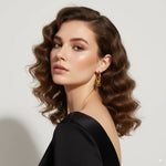 Load image into Gallery viewer, Triple Hoop Dangle Earrings 
